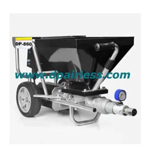 DP-860 Wall plastering machine, gypsum stucco sprayer