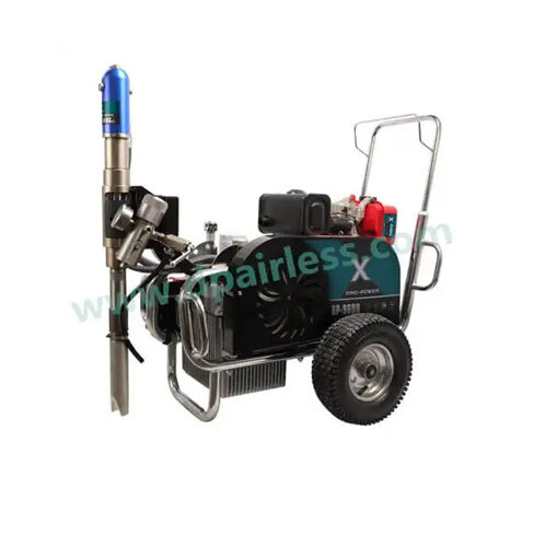 DP-9600D Diesel Engine Belt Driven Hydraulic Pump Airless Paint Sprayer - Imagen 2